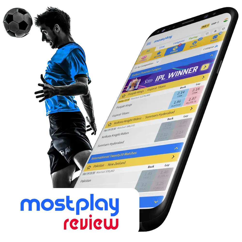 Use the Mostplay app for a new betting experience.