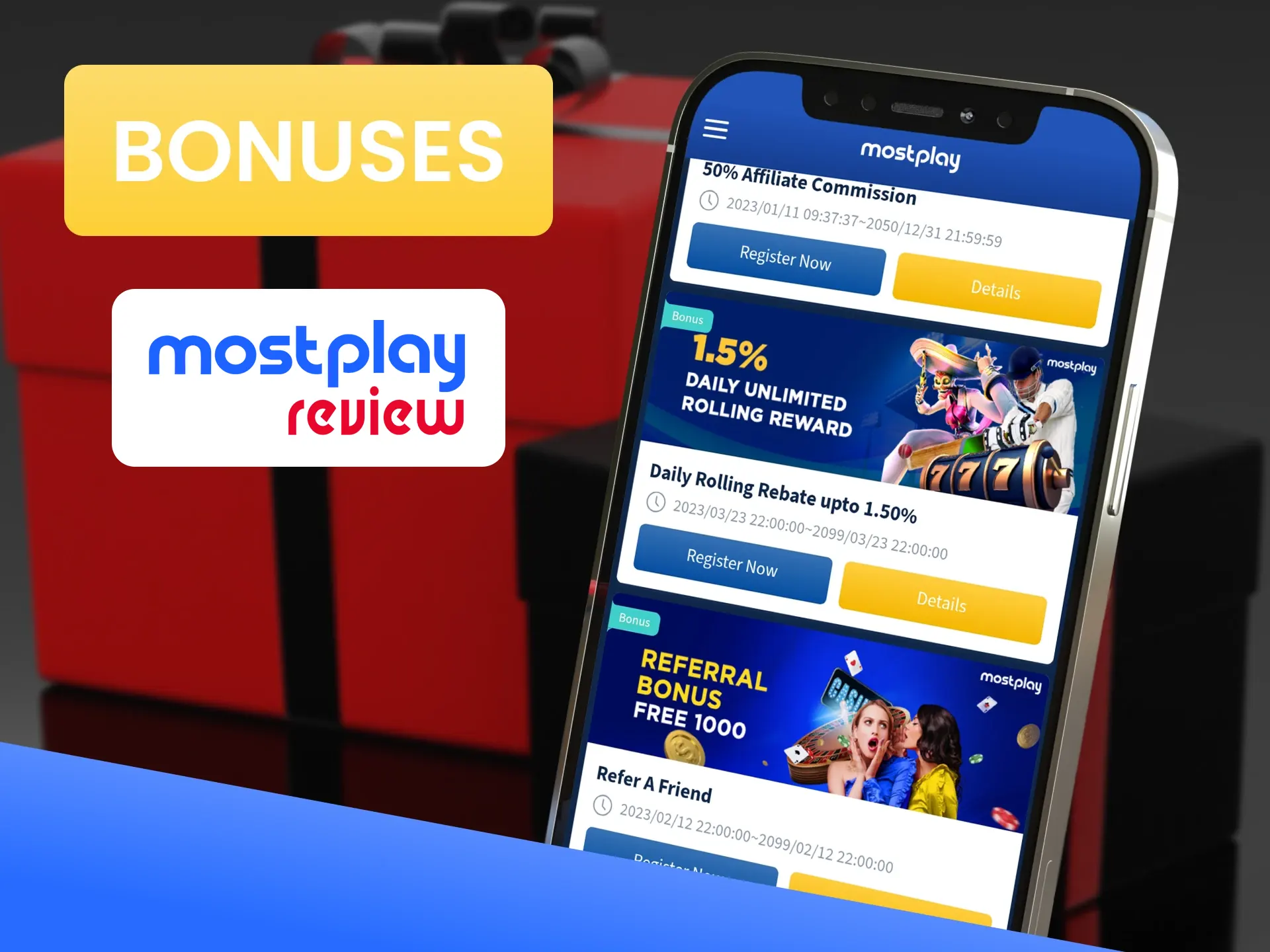 For games in Arcade Mostplay gives bonuses.