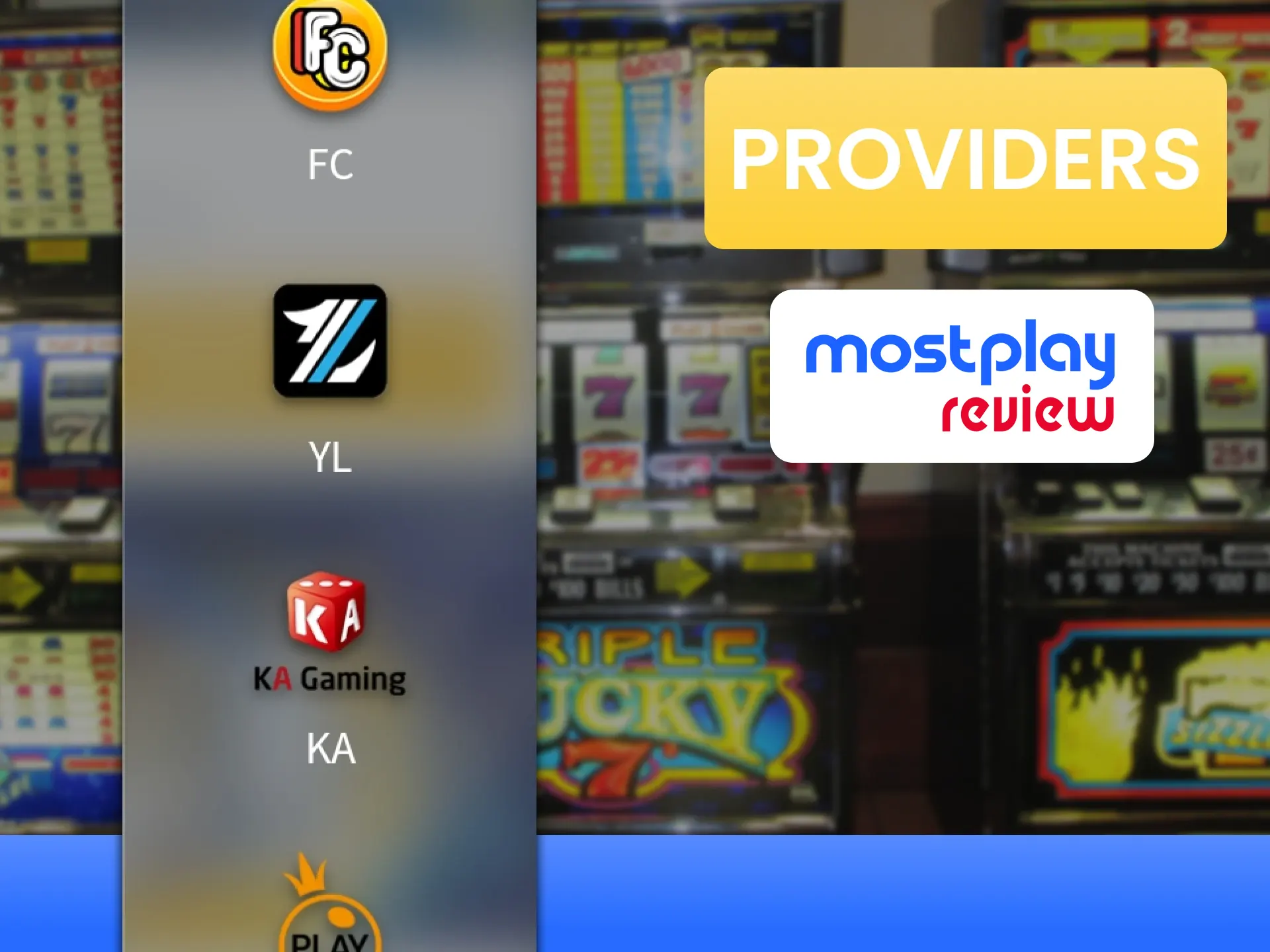 You can find out all about the Arcade game developers at Mostplay.