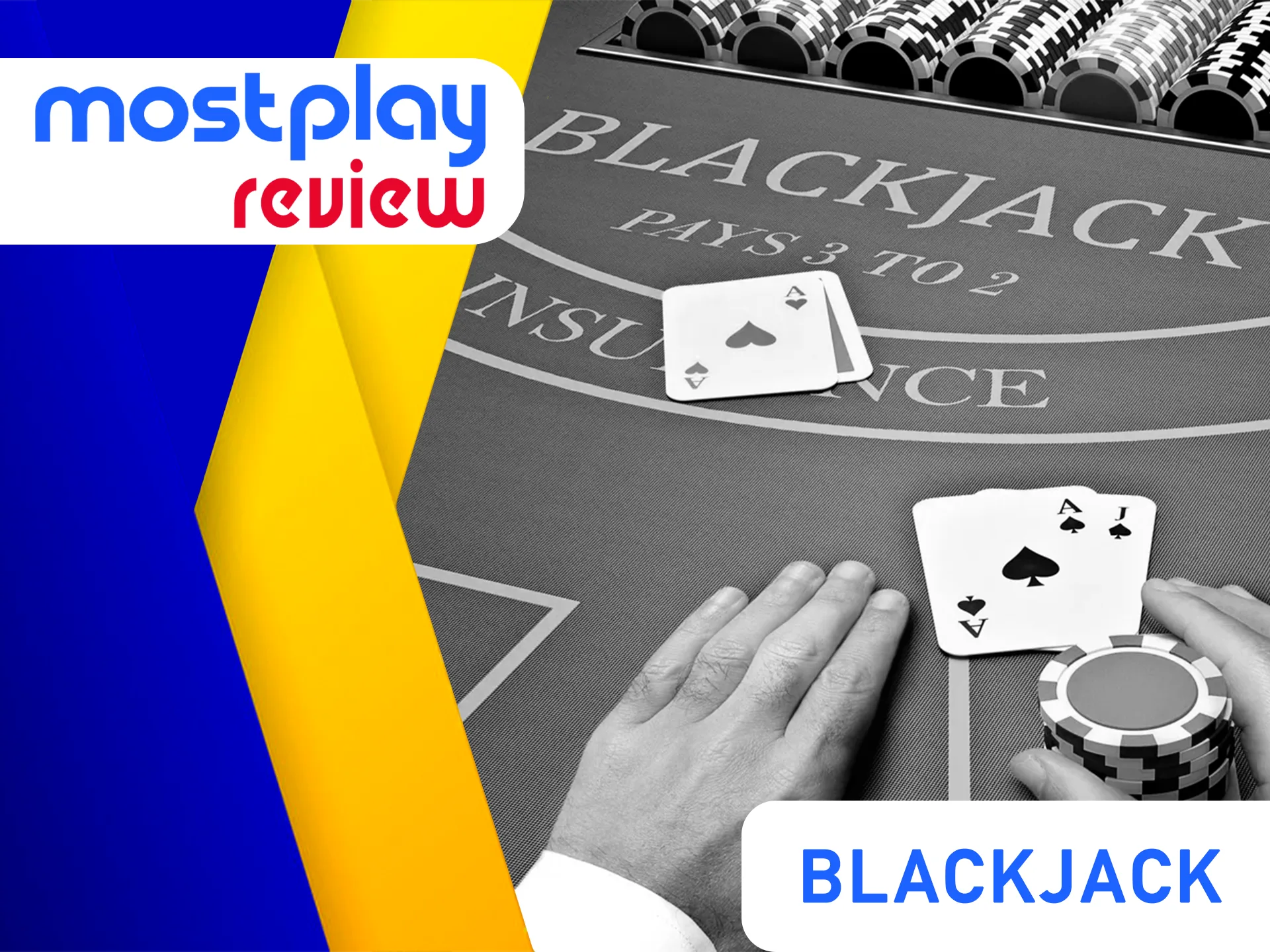 Get your combination in Mostplay blackjack and win money.