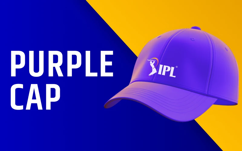 The Purple Cap is awarded to the bowler who takes the most wickets during the IPL season.
