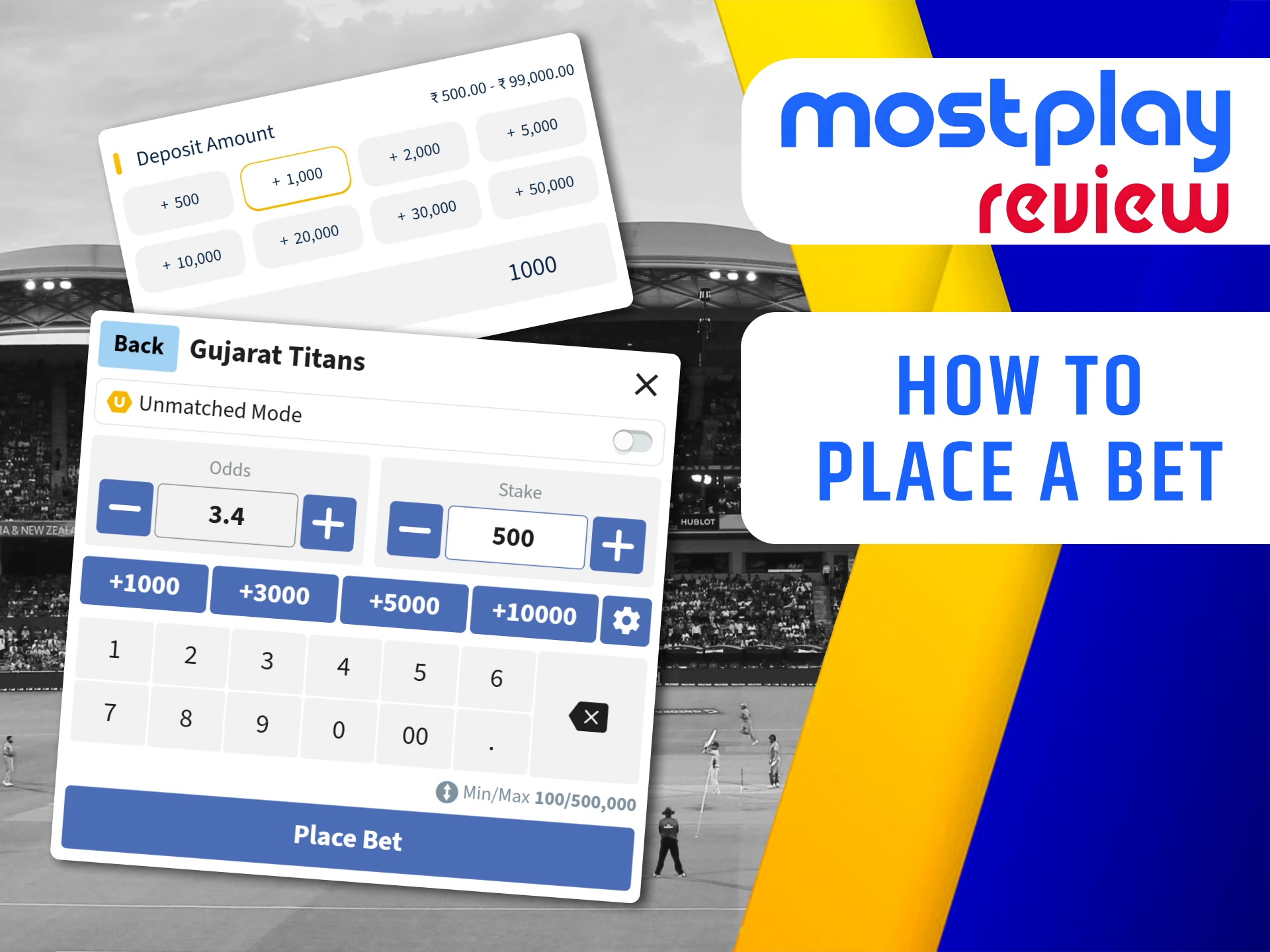 Enjoy easy and convenient IPL betting with Mostplay.